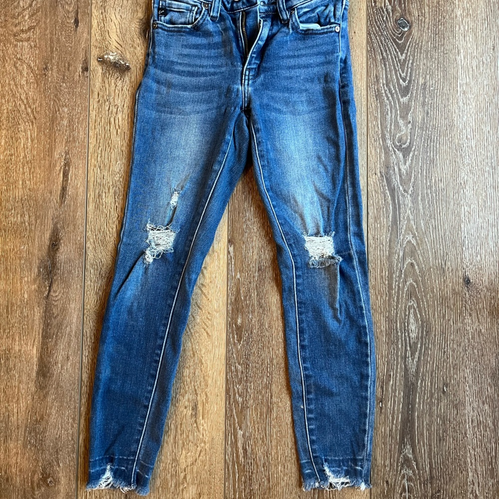 KanCan Distressed Blue Jeans